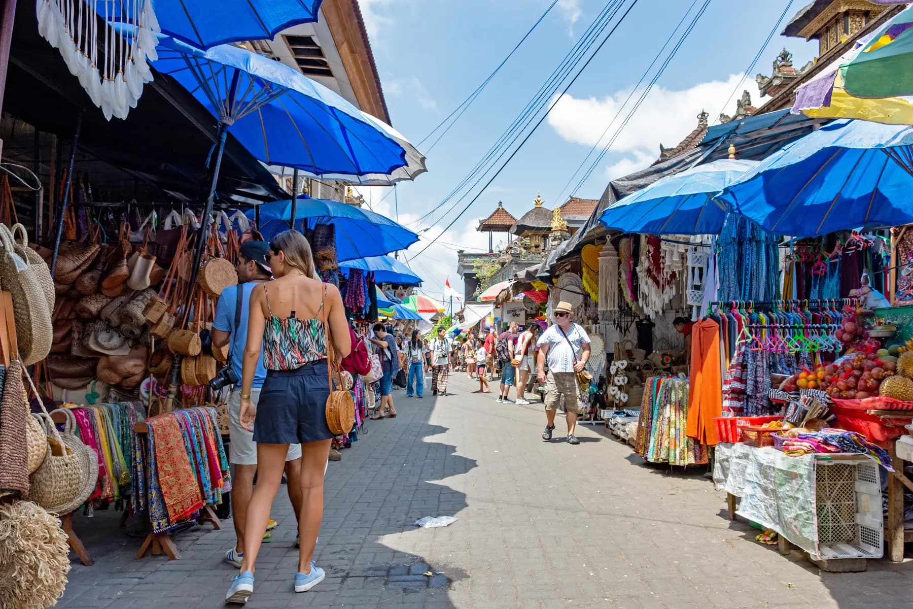 Street market in Ubud