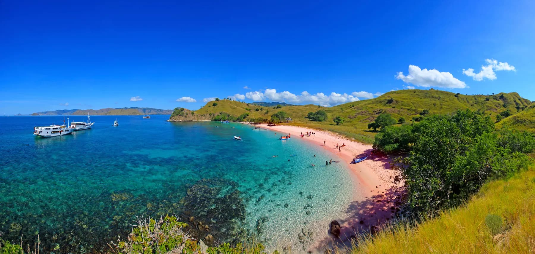 Pink Beach in Komodo National Park